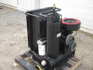 Bauer Rotocomp Model 2RS-3 Air-Cooled Rotary Screw Compressor Module. Requires A 20-30 HP Driver.