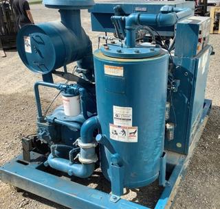 100 HP Quincy Model QSI500ANA31EE Air-Cooled Rotary Screw Air Compressor With Motor Starter, Rebuilt Air-End, New Filters, Separator and Lubricant. 460/3/60.