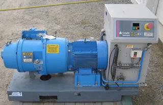 10 HP Hydrovane Model 705PK Air-Cooled Rotary Vane Air Compressor. Parts Unit Only.