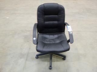 Adjustable Office Task Chair, (Note: Some Wear on Back of Chair)