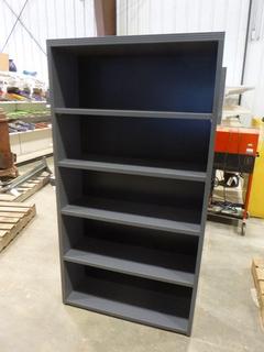 Shelving Unit w/ 4-Movable Shelves, 36"x12 1/4"x68" (WW-6-1)