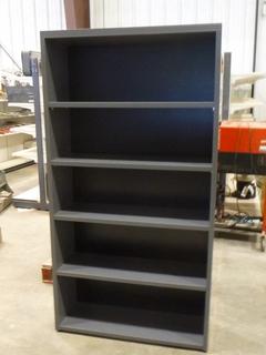 Shelving Unit w/ 4-Movable Shelves, 36"x12 1/4"x68" (WW-6-1)