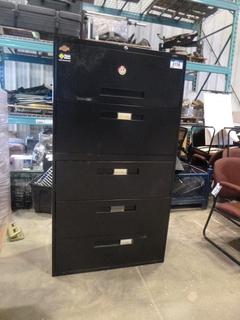 5 Drawer Lateral File Cabinet, 36" x 18" x 65"