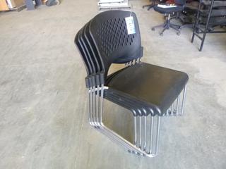 Qty of 5 Stacking Chairs (EWO)