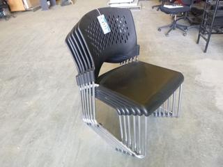 Qty of 6 Stacking Chairs (EWO)