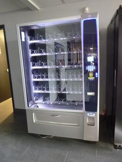 2014 Crane Merchandising System Vending Machine, 44"L x 36"W x 72"H, 115V, Single Phase, Accepts Coins & Bills, Model# 187D, S/N# 187-017203 (WW-5-3)