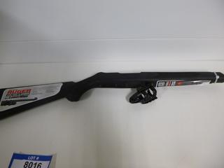Ruger 10/22 Stock With Laser Site Black Synthetic
