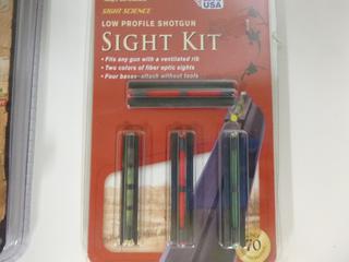 Allen Low Profile Shotgun Sight Kit and Dead Ringer Shotgun Drop Box Sight