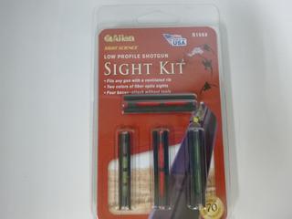 Allen Low Profile Shotgun Sight Kit and Dead Ringer Shotgun Drop Box Sight