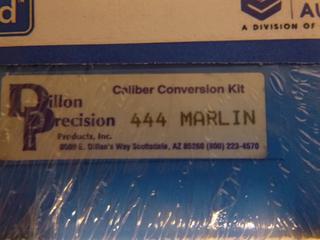 Dillon 550 Con .444 Marlin