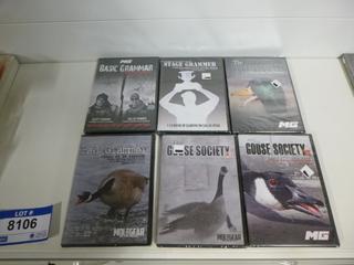 (6) DVD's - Calling Instructions On Ducks and Geese