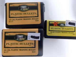 Speeder 45 Cal Plastic Training Bullet, 44 Cal Plastic Training Bullet, 38 SPL Plastic Training Bullet (SW)