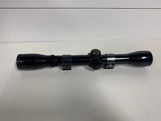 Bushnell 4 X 32 Scope C/w Weaver Rings And Duplex Reticle