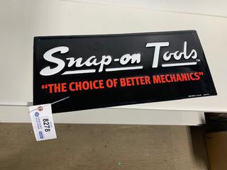 Snap On Tools Tin Sign (NM)