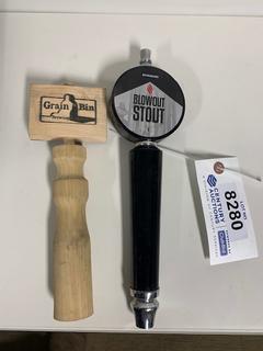 (2) Draft Beer Pulls (NM)