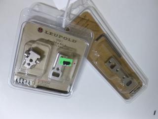 Leopold Base Mounts - (1) Dual Dovetail S & W  Handgun, (1) STD Win 70 EXP Rev F