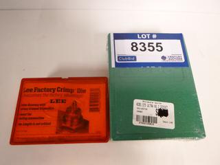 RCBS Reloading Dies - Neck Die Set .375  Rem  Ultra Mag w/ Lee Factory Crimp Die 416 Remington Magnum