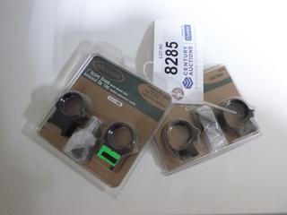 Weaver Scope Mounts, (1) 1" Tip Off Mount, (1) 1" Scope Ring (for OBJ Lens 44mm Thru 60mm)