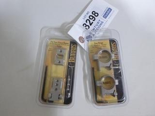 Burris Scope Mounts, (1) 1" Medium Zee Rings, (1) TU Two Piece Bases TU-700 Rem700 Short & Long