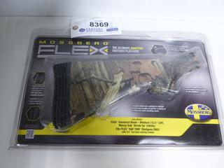Mossberg Flex4-Postion Adjustable Dual Comb Stock, 12.75" - 14.625" LOP Mossy Oak Break Up Infinity, Fits Flex 500/590 Shotguns Only (NM)