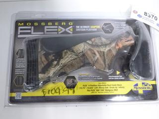 Mossberg Flex4-Postion Adjustable Dual Comb Stock, 12.75" - 14.625" LOP Mossy Oak Break Up Infinity, Fits Flex 500/590 Shotguns Only (NM)