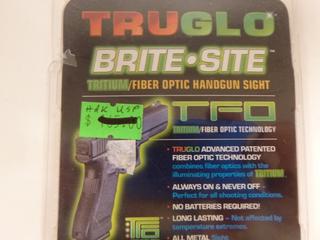 Tru Gol Brite Site Fiber Optic Hand Gun Sight for H & K Hand Guns