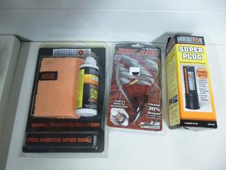 Inhibitor Oil, Super Plug, & 22 Cal Barrel Cleaning Rope