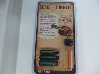 Dead Ringer Universal Front & Rear Sights for Shot Guns, Accu Bead