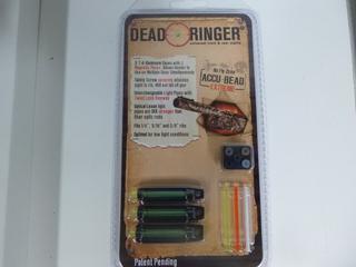 Dead Ringer Universal Front & Rear Sights for Shot Guns, Accu Bead