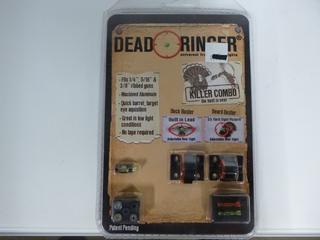 Dead Ringer Universal Front & Rear Sights, The Killer Combo for Shot Guns