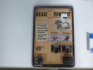 Dead Ringer Universal Front & Rear Sights, The Killer Combo for Shot Guns