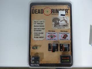 Dead Ringer Universal Front & Rear Sights, The Killer Combo for Shot Guns