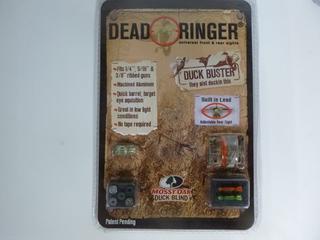 Dead Ringer Universal Front & Rear Sight for Shot Guns, Duck Buster