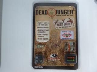 Dead Ringer Universal Front & Rear Sight for Shot Guns, Duck Buster