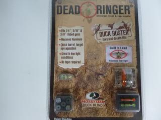 Dead Ringer Universal Front & Rear Sight for Shot Guns, Duck Buster