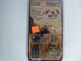 Dead Ringer Universal Front & Rear Sights for Shot Guns, Drop Box