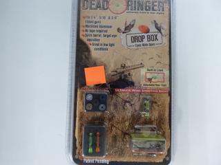 Dead Ringer Universal Front & Rear Sights for Shot Guns, Drop Box