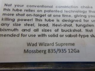 Wad Wizard Supreme Mossbery 835/935 12 ga Choke Tube System