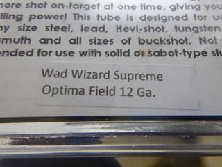 Wad Wizard Supreme Optima Field 12 ga Choke Tube System