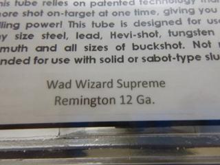 Wad Wizard Supreme Remington 12 ga Choke Tube System