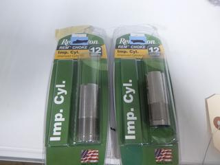 (2) Remington Rem Choke, Improved Cylinder, 12ga