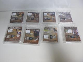 (8) Cocall Sound Cards, Different Moose Calls Crow, Predator, Bear, & Deer
