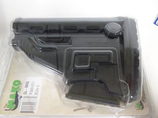 Mako GL Mag, M4 Buttstock w/ Mag Carrier, Black