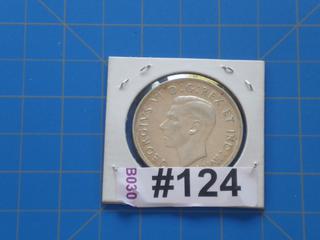 1938 Canada Silver Dollar