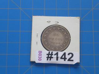 1899 Newfoundland 50 cents