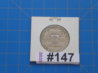 1958 D USA Half Dollar