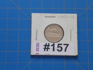 1947 Canada 5 cents