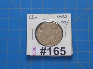 1952 Canada 50 cents
