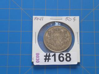 1941 Canada 50 cents