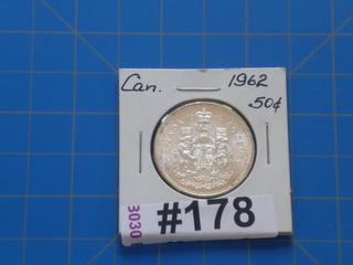 1962 Canada 50 cents